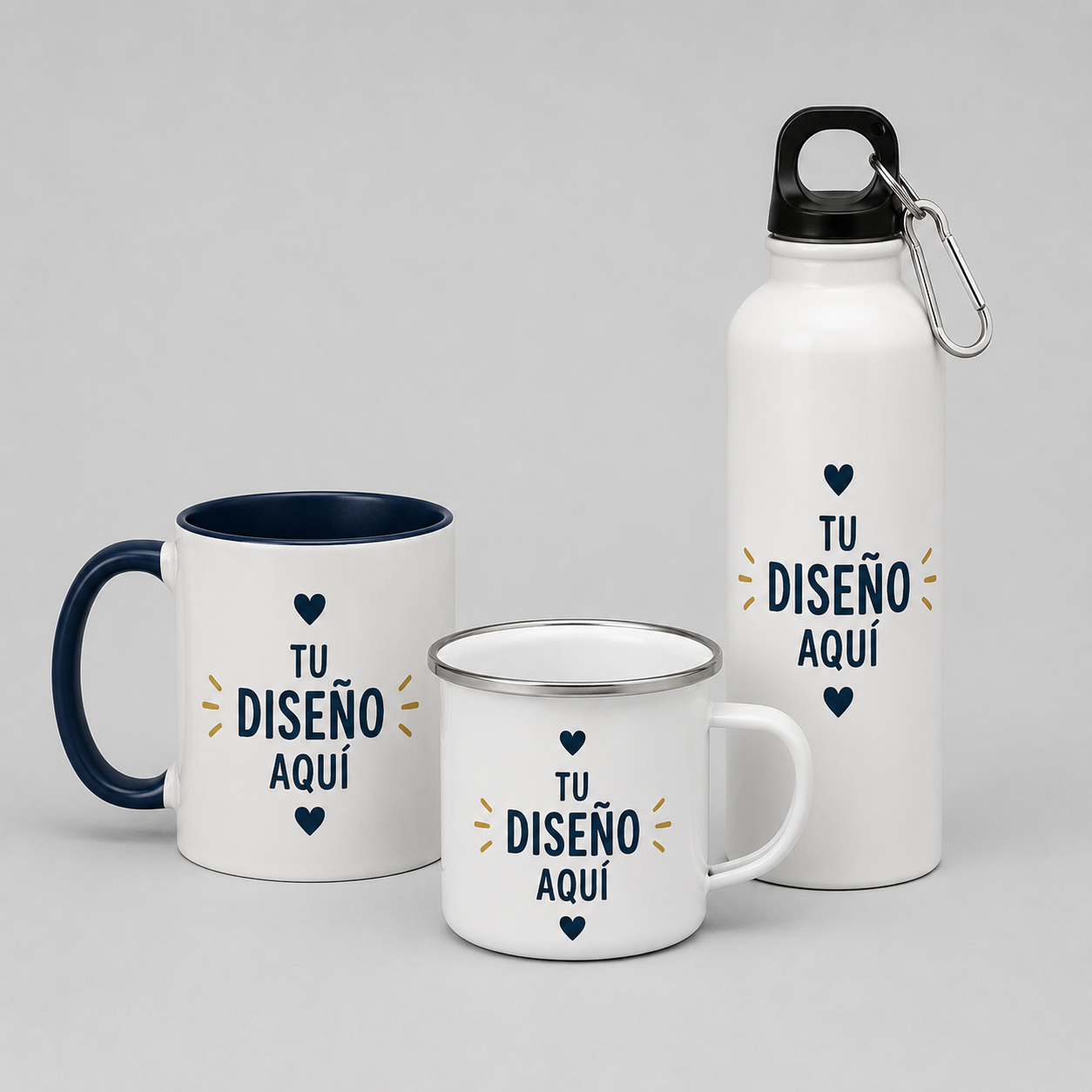 TAZAS Y BOTELLAS