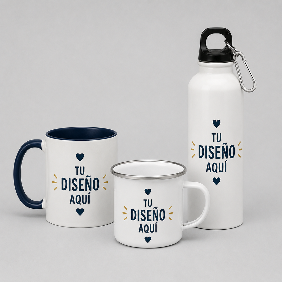 Tazas y Botellas