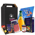 CAJA DIECIOCHERA GOURMET CON TABLA VIVA CHILE