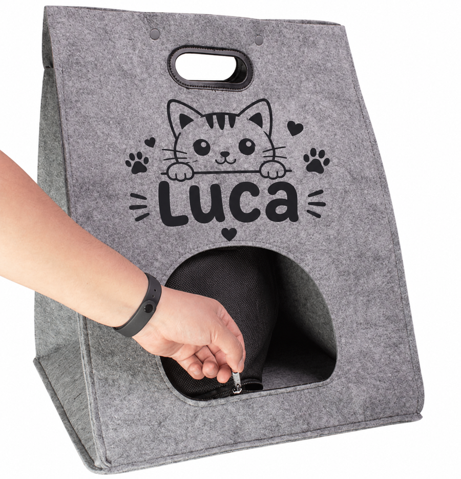 Bolso de Fieltro Porta-Mascota