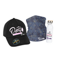 Pack Mamá Trekking: Bandana + Gorro UV + Botella