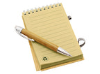 Libreta de Bamboo con Lápiz