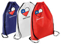Morral TNT “Vamos Chile” 34×44 cm – Mochila Liviana para Fiestas Patrias y Eventos