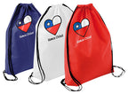 Morral TNT “Vamos Chile” 34×44 cm – Mochila Liviana para Fiestas Patrias y Eventos