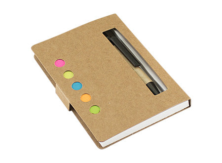 MEMO SET ECOLÓGICO CON BOLÍGRAFO