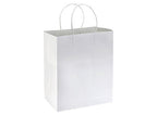 BOLSA DE PAPEL KRAFT BLANCA 30X22X10