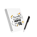 Libreta Croquera más lápiz Día del Profesor