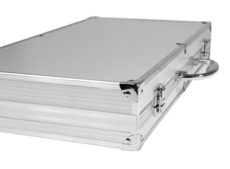 Set Parrilla Deluxe BBQ Metálico 24 Piezas – Acero Inoxidable con Estuche