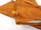 Par de Guantes de Cuero Gamuza