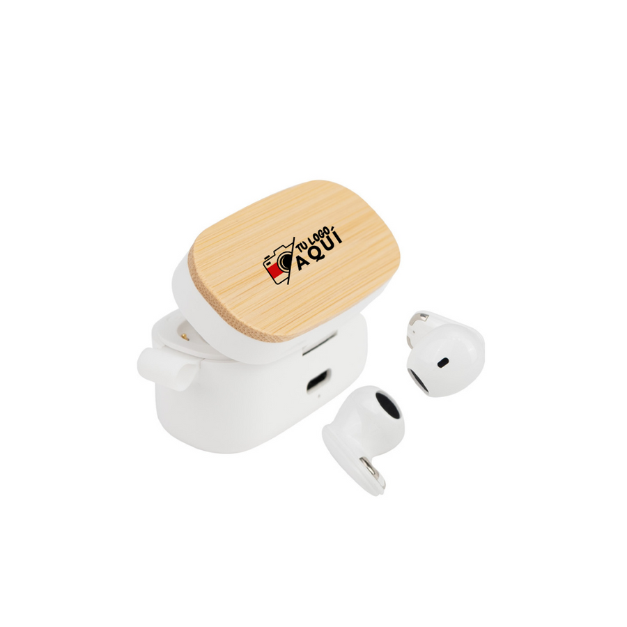 Audífonos Auriculares inalámbricos "BAMBOO" 5.3