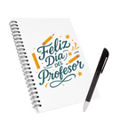 Libreta Croquera más lápiz Día del Profesor