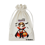 Saquito de tela personalizado para dulces Halloween