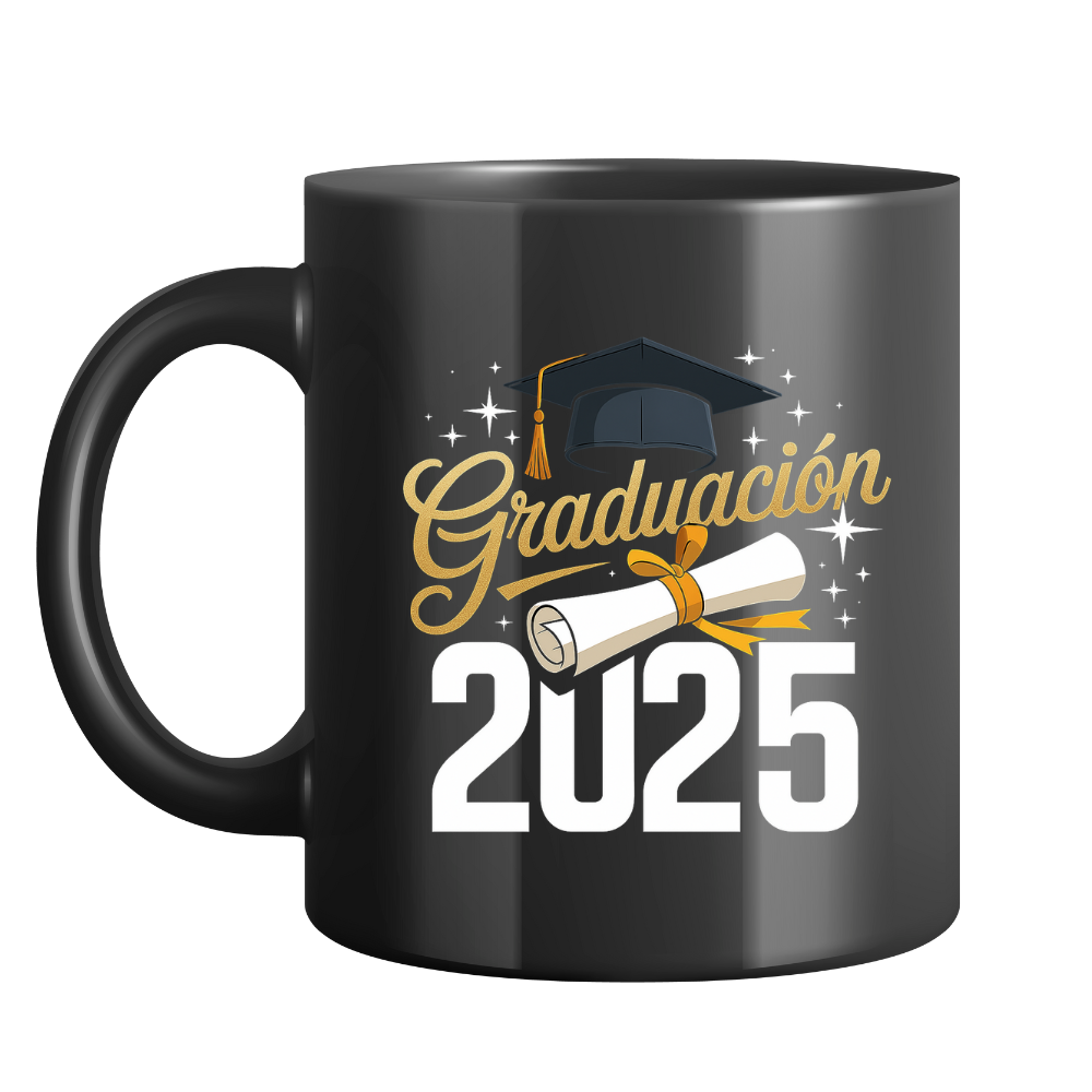 Taza Mágica de Graduación Personalizada