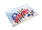 Tabla de Picar Vidrio Templado Fiestas Patrias 28×20 cm – Diseño Chileno