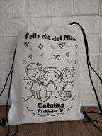 Mochila TNT Pintable  Personalizable