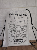 Mochila TNT Pintable  Personalizable