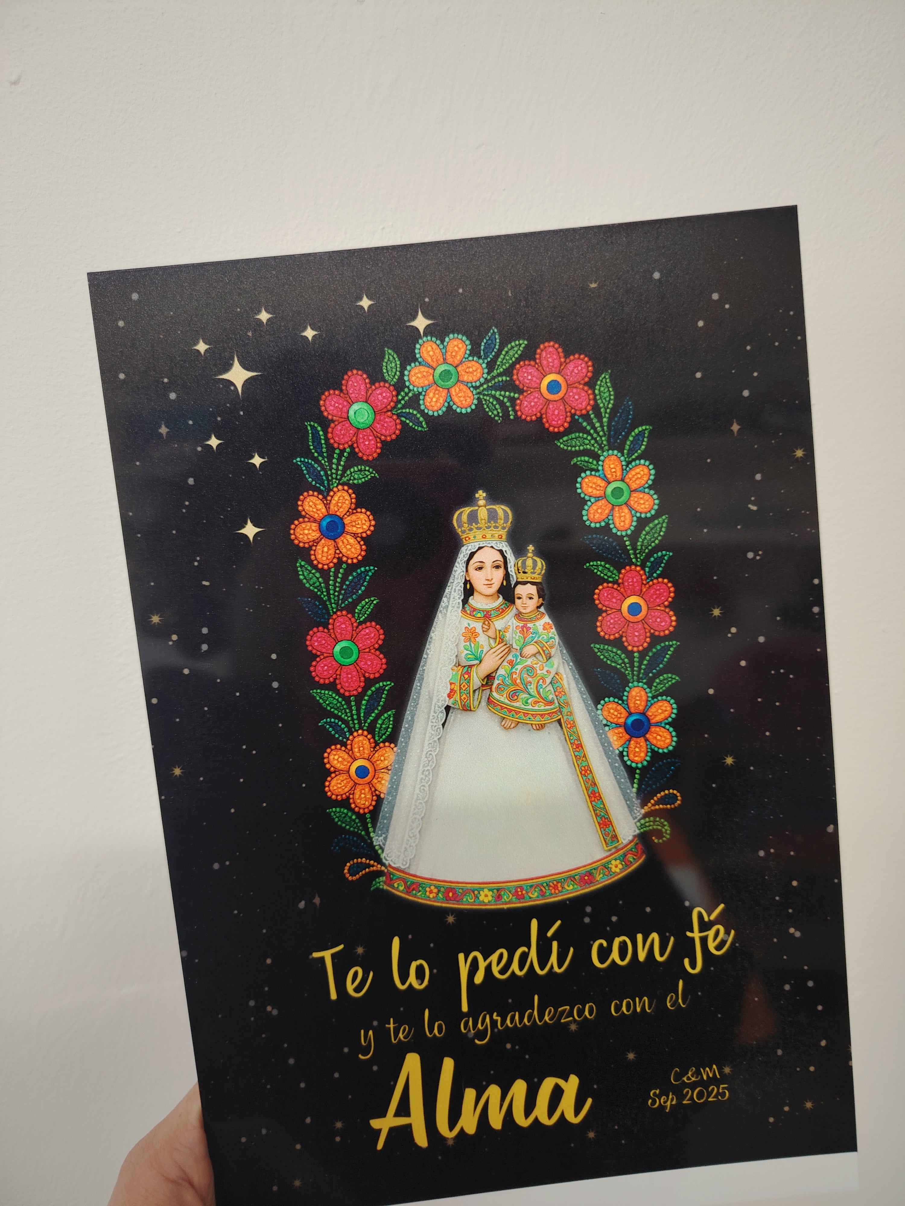 PLACA SUBLIMADA