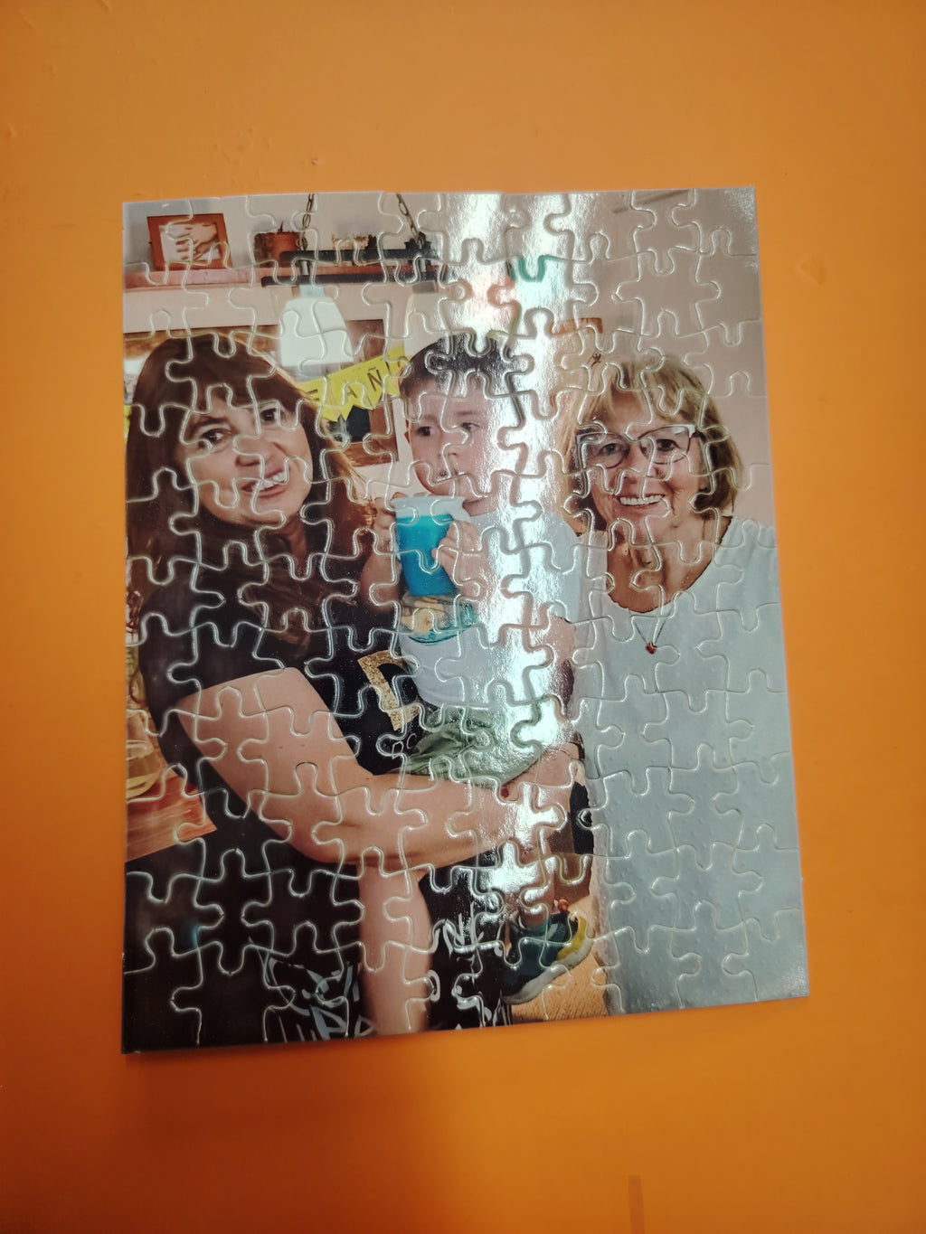 Taza más rompecabezas personalizado