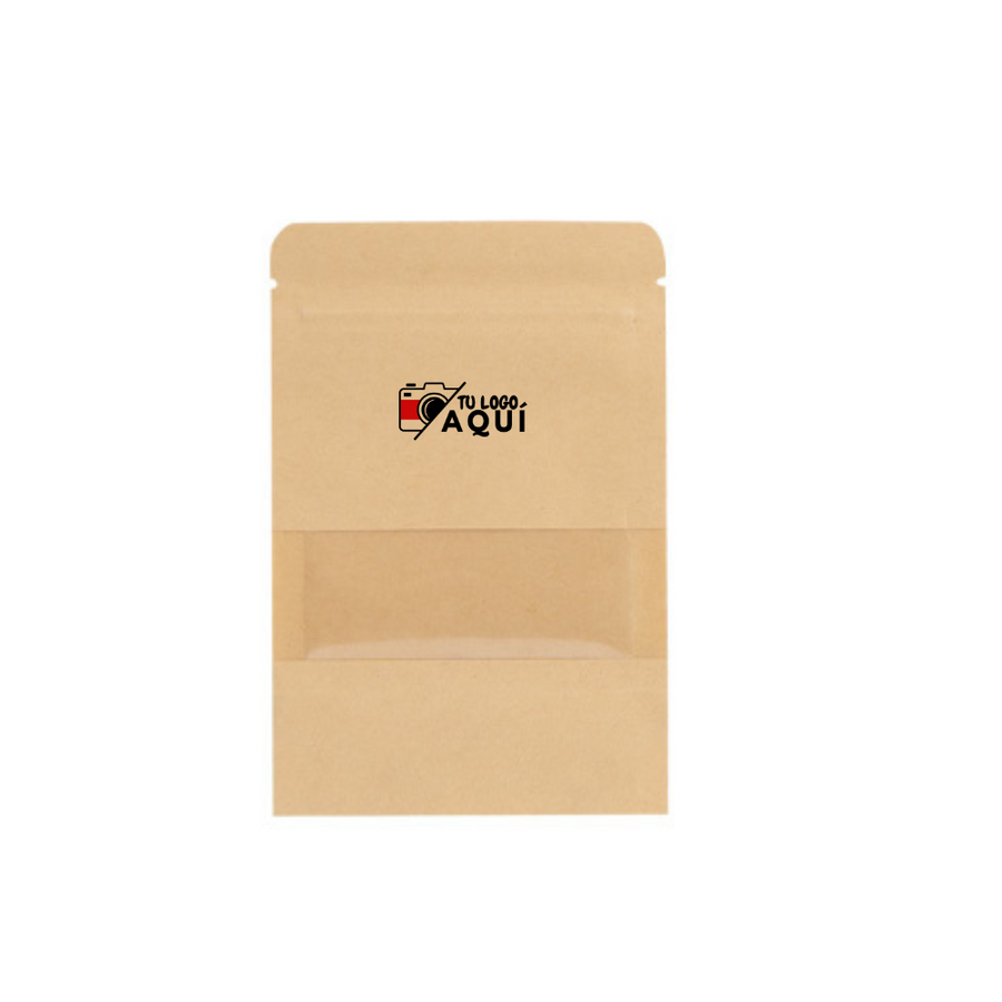 Bolsa doypack 700ml de papel kraft, para Alimentos