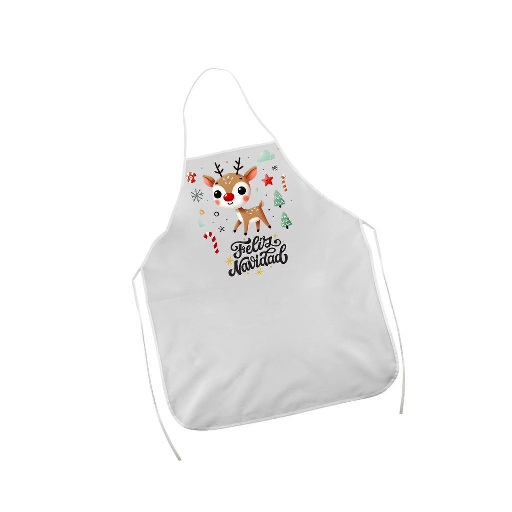 PACK Delantales Navideños de Poliéster 12u