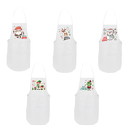 PACK Delantales Navideños de Poliéster 12u