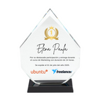 Trofeo Galvano de Cristal "Tear"