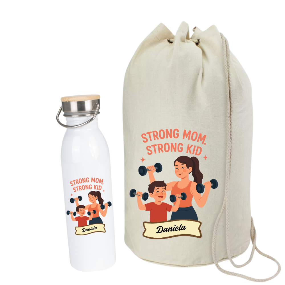 Pack Mamá Gym: Tote Bag + Botella