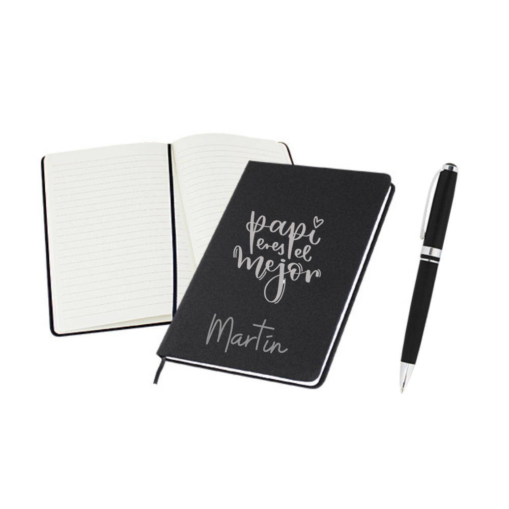LIBRETA + BOLÍGRAFO DÍA DEL PADRE