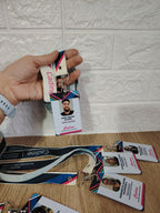 LANYARD CINTA ESPIGA CON MOSQUETÓN