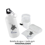 PACK DEPORTIVO TOALLA + BOTELLA PERSONALIZADOS