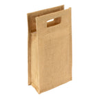 Bolsa de yute para 2 botella de vino