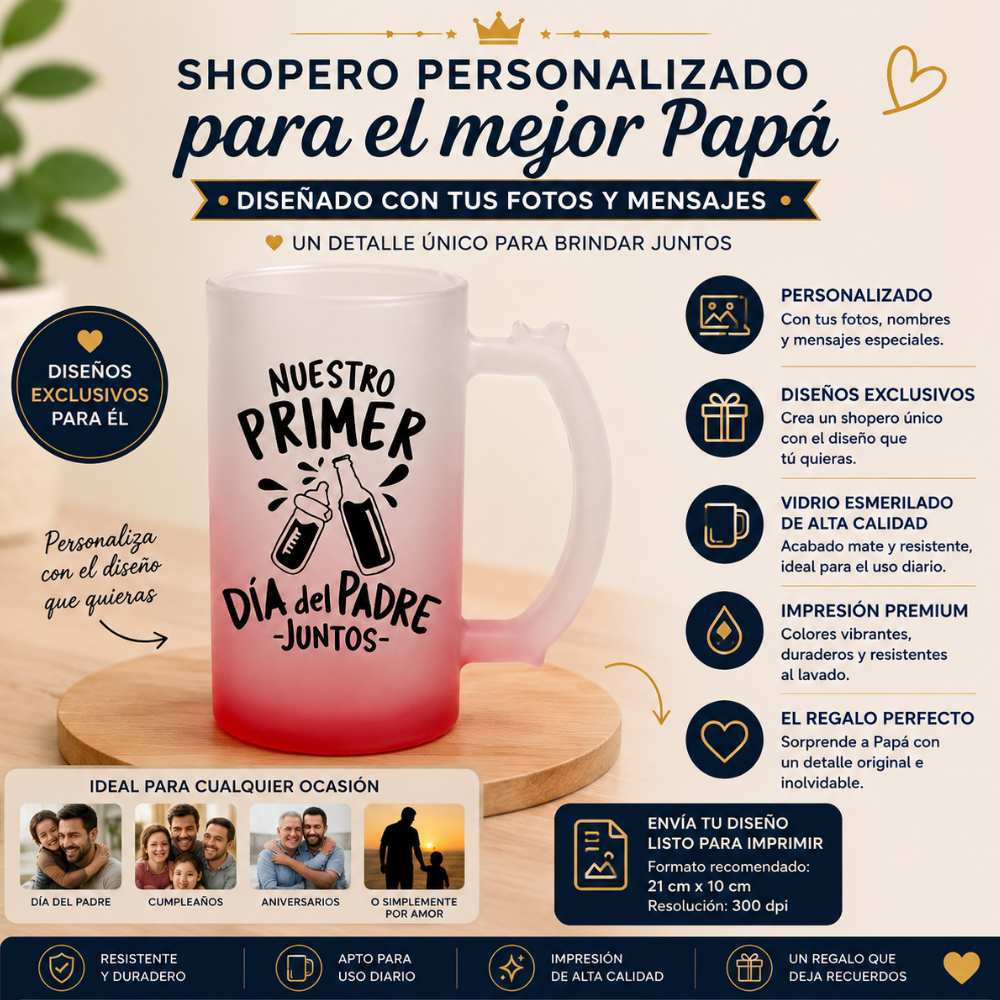 SCHOPERO EMPAVONADO DÍA DEL PADRE