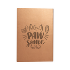Libreta encobrizada de PU eco-cuero