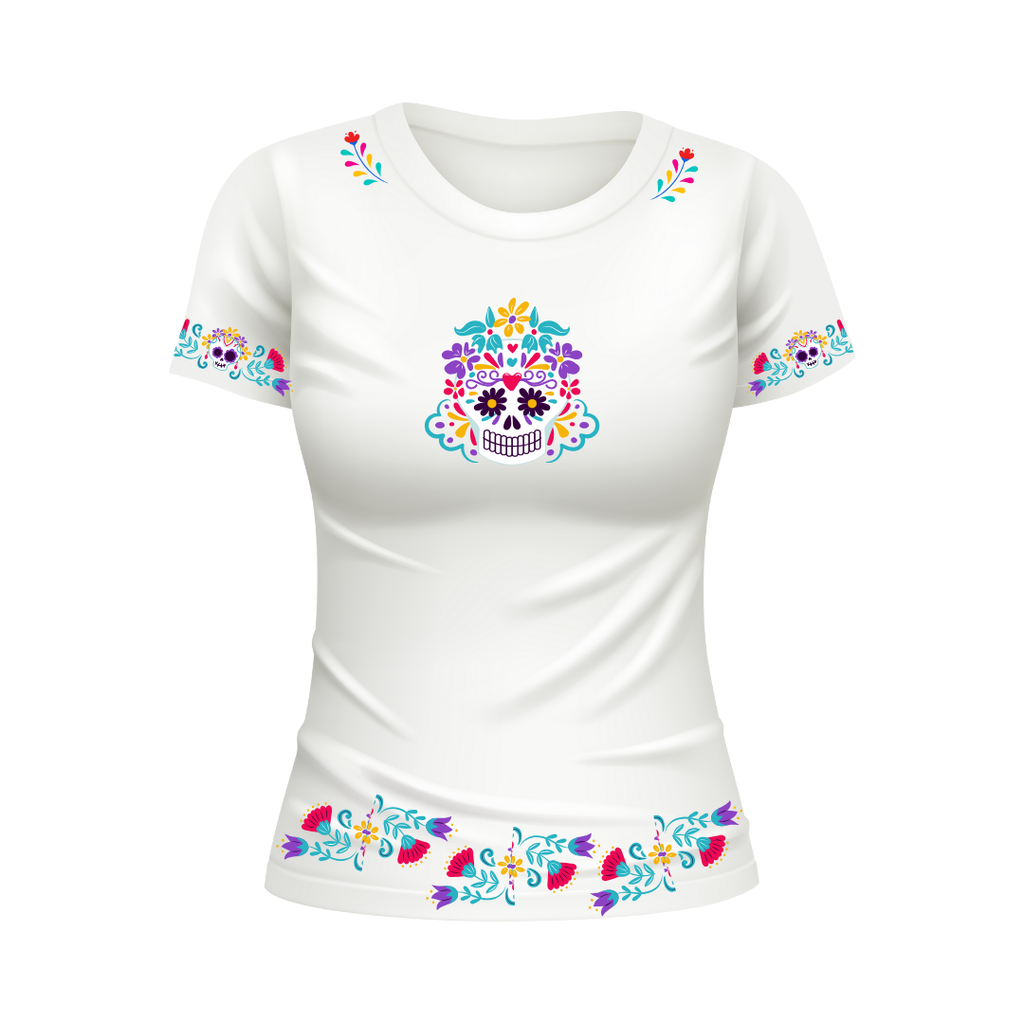 Polera Catrina Día De Los Muertos