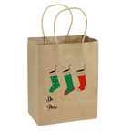 PACK 12 BOLSAS DE PAPEL PARA REGALOS DE NAVIDAD
