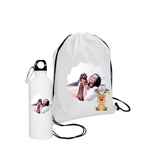 PACK MORRAL POLIESTER + BOTELLA PERSONALIZADOS