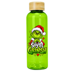 Botella PET tapa bamboo de Navidad