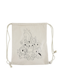 MOCHILA DE ALGODÓN PARA PINTAR O BORDAR