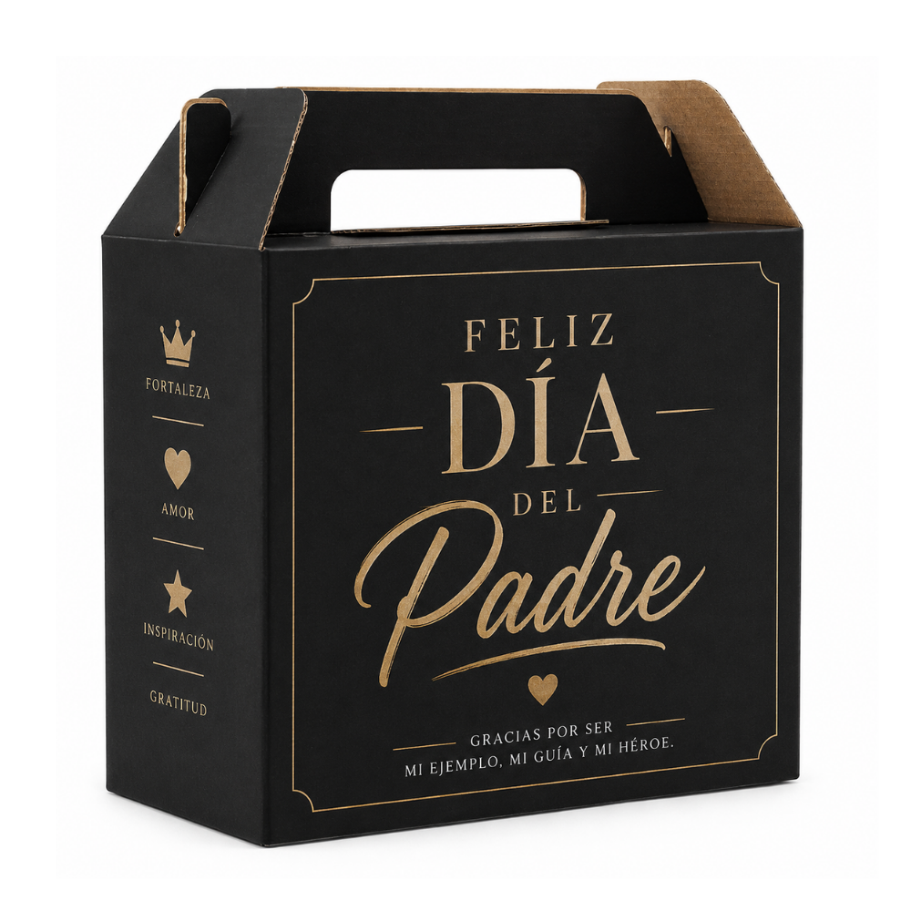 CAJA AUTOARMABLE DE REGALO DÍA DEL PADRE