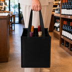 PORTA-BOTELLAS DE VINO DE TNT 18.5X29.5X18CM
