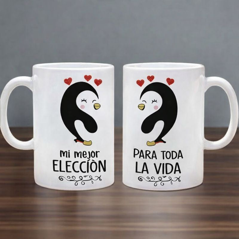PACK TAZÓN CERÁMICO DIA DE LOS ENAMORADOS