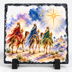 Roca Sublimada Navideña con Diseños Religiosos