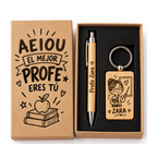 Set de Regalo Bambú Día del Profesor