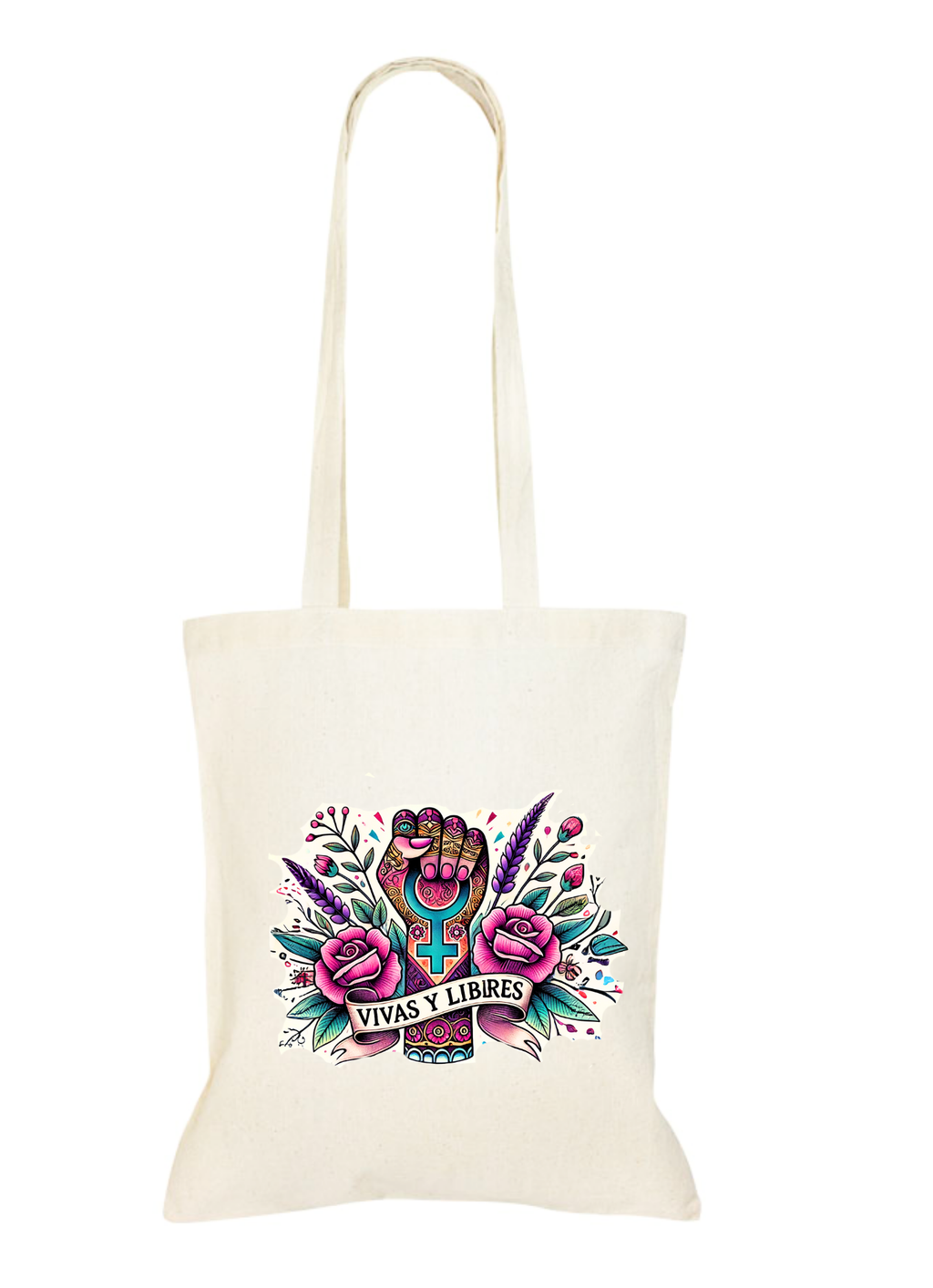 Bolsa de algodón dia de la mujer