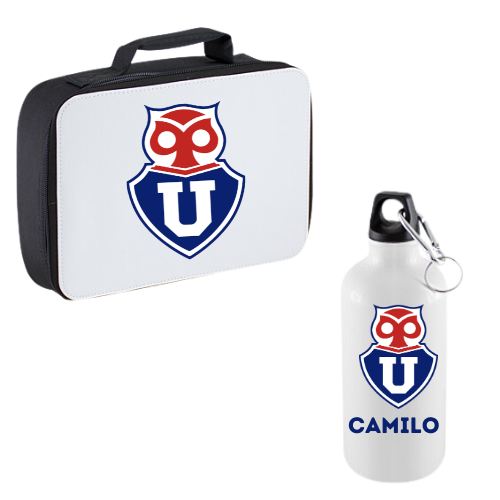 PACK LONCHERA + BOTELLA DE AGUA PERSONALIZADOS