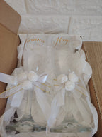 Pack 2 Copas Matrimonio Personalizadas + Cinta Decorativa