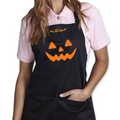Delantal negro de halloween