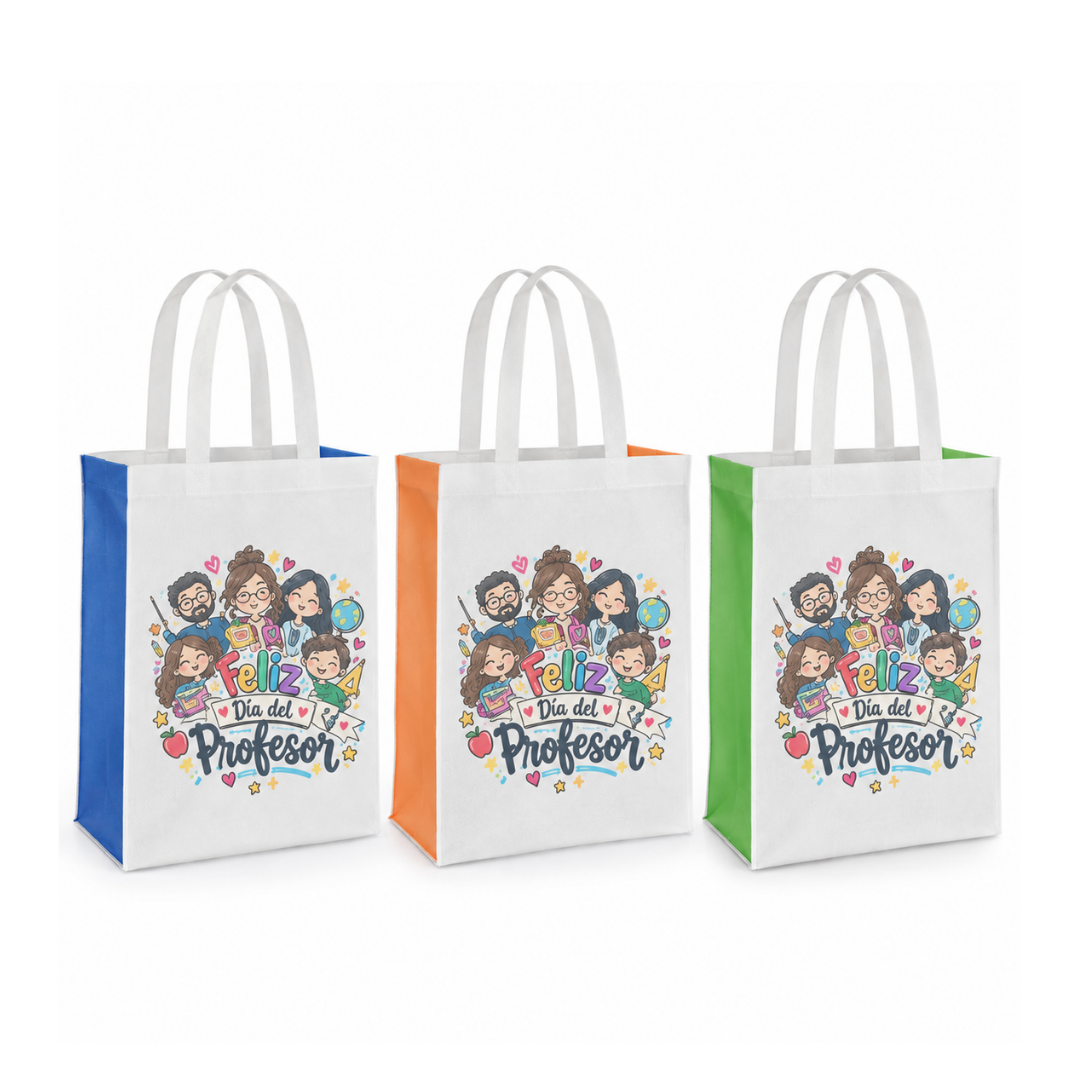 Bolsas TNT Grandes día del Profesor - PACK 12u