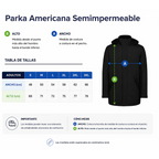 Parka Americana Semimpermeable SURICLIMBING