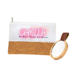 Pack Maquillaje Mamá: Neceser de Corcho + Espejo